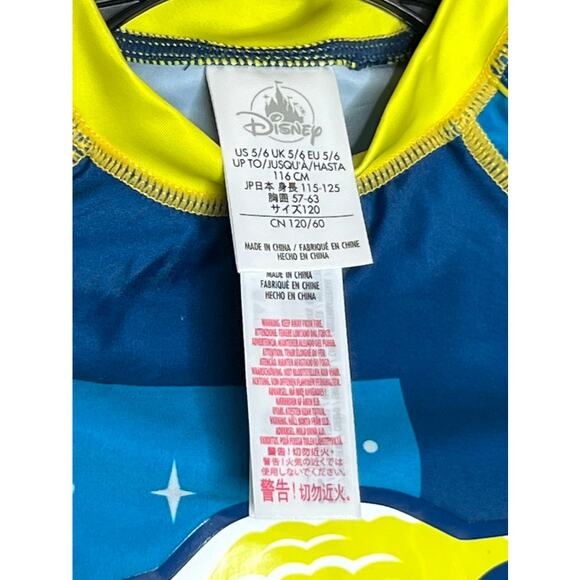 NWT DISNEY STAR WARS Grogu Swim Trunks Rashguard and Slides Set - Picture 2 of 8